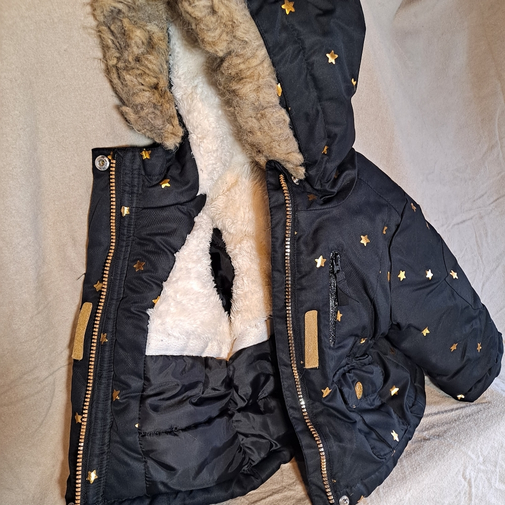 Cat & Jack Girls 12 Month Winter Jacket.